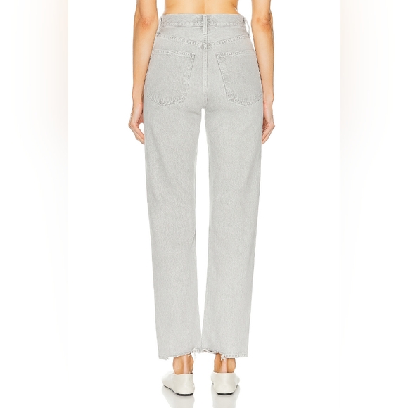 NWT AGOLDE | 90's Pinch Waist Straight Jean In Rain - Picture 4 of 15